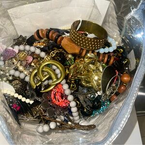 Jewelry Vintage Modern Huge Lot- Wear Resale New/Used